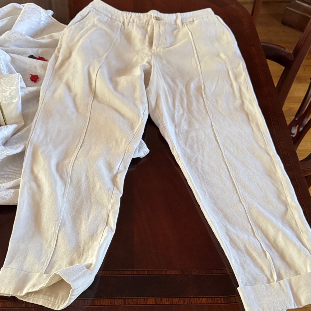 a new day Women's Cream Chinos